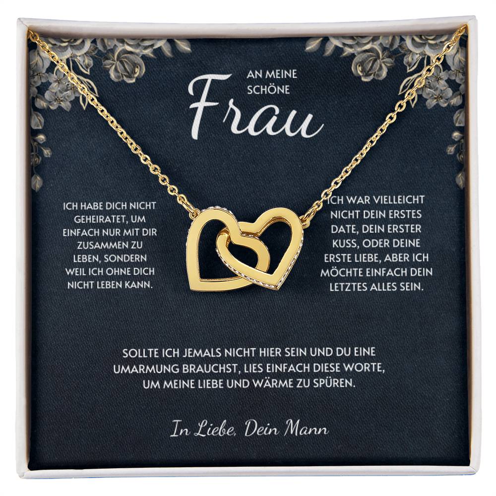 Doppelte Herzen Halskette - Ich War Vielleicht