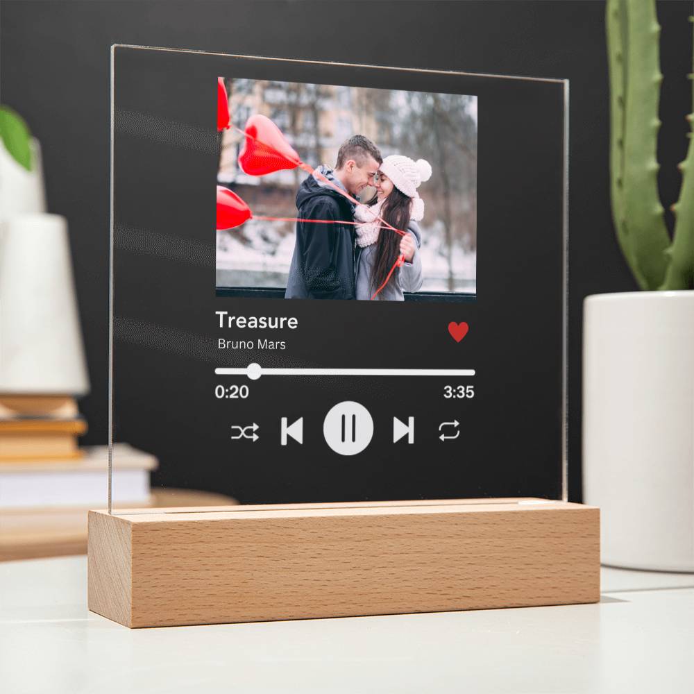 Acrylglas LED - Spotify