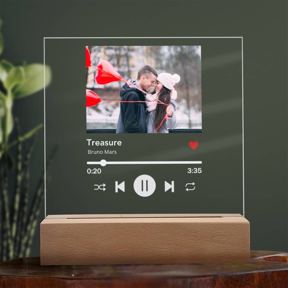 Acrylglas LED - Spotify