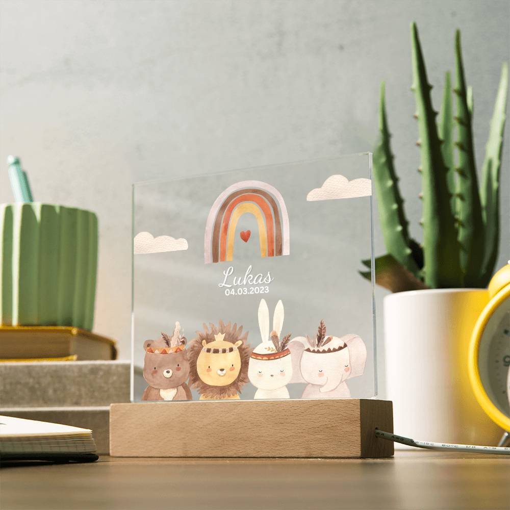Watercolor Boho Animals