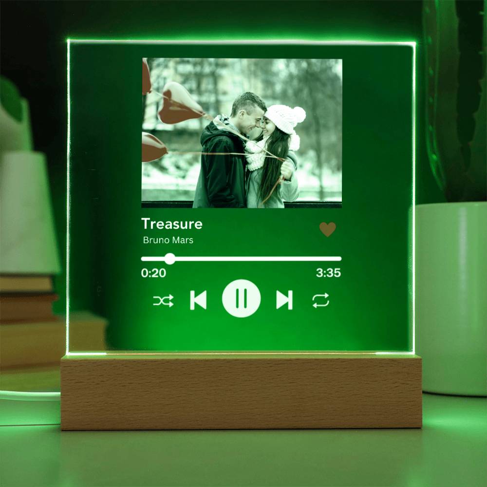 Acrylglas LED - Spotify