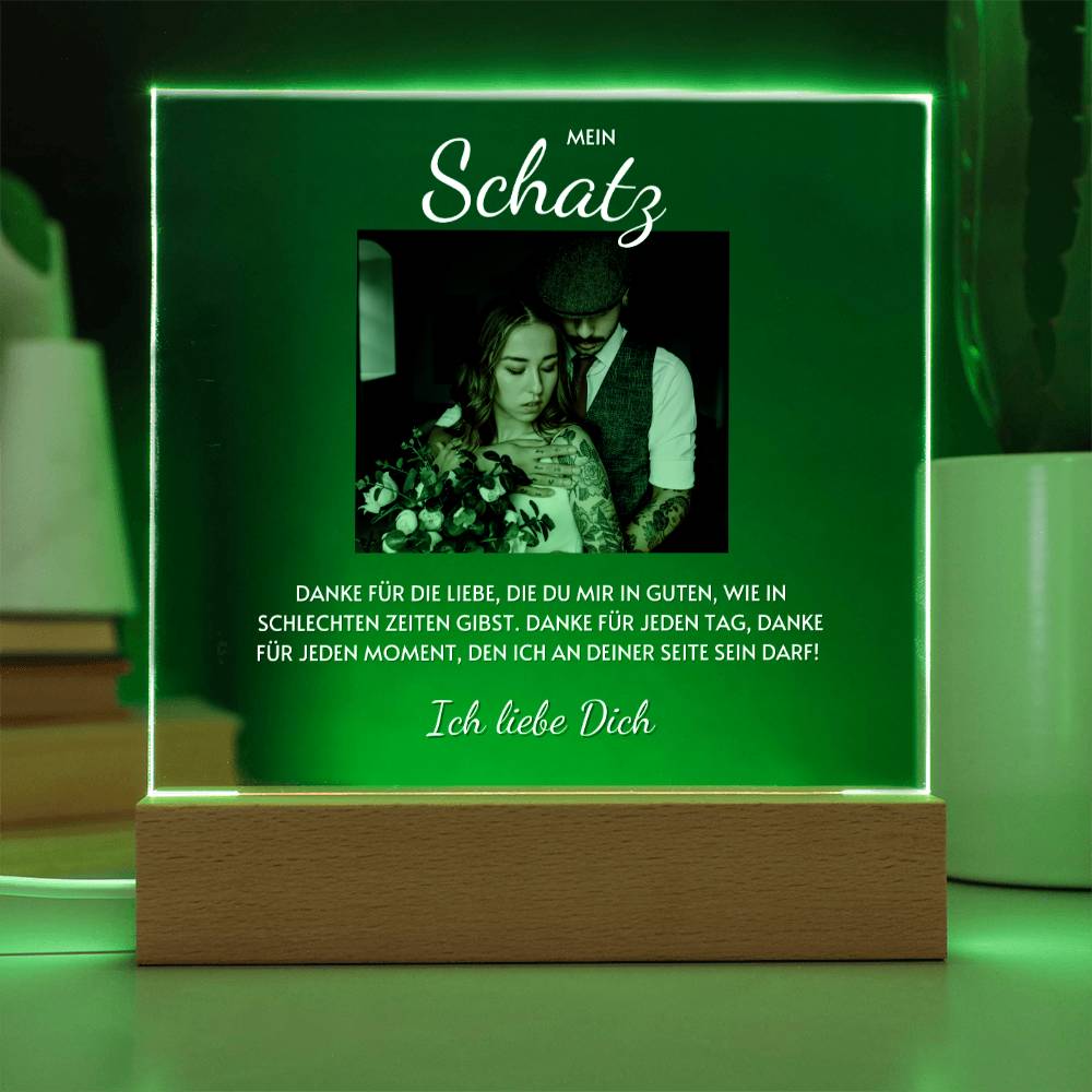 Acrylglas - Danke Für Deine Liebe