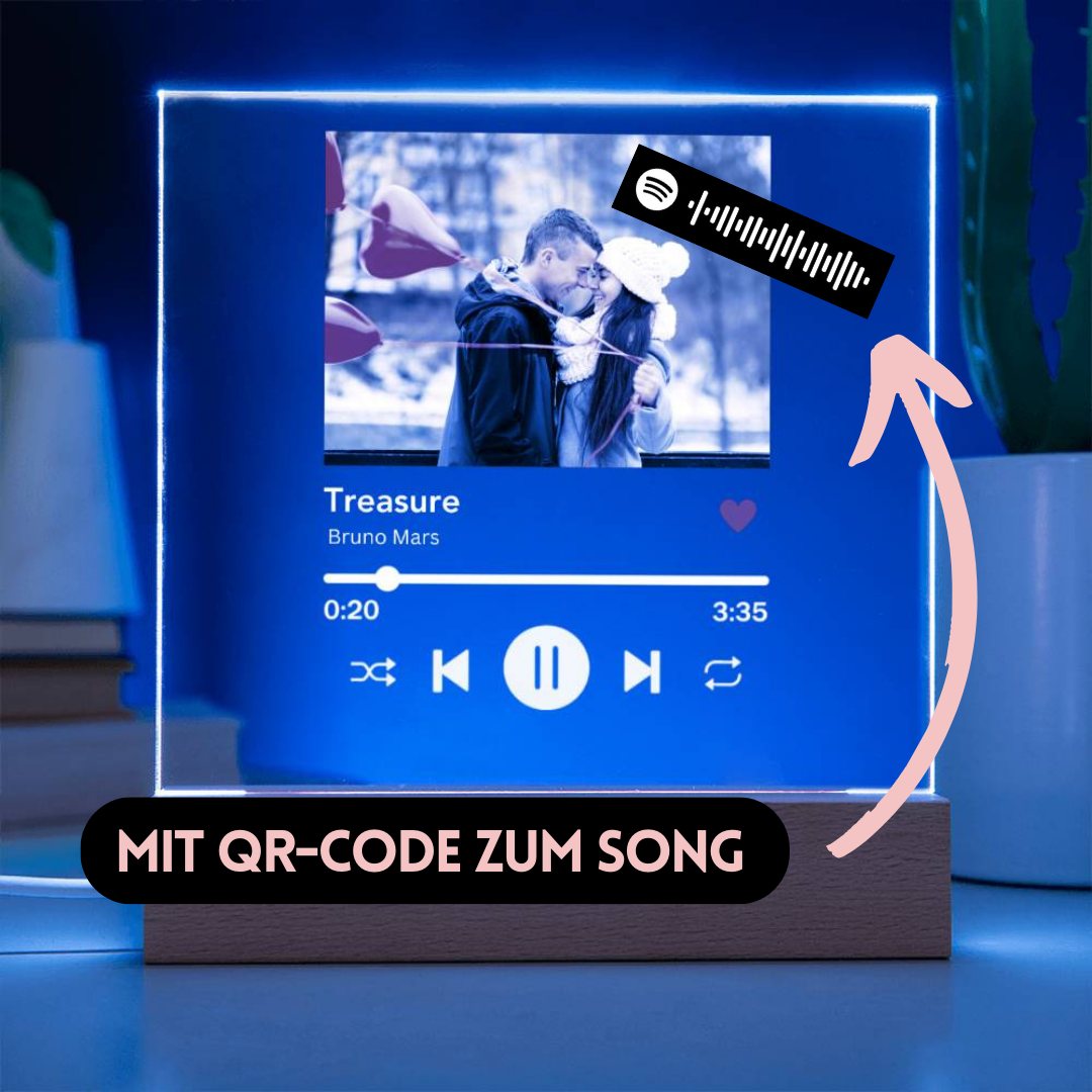 Acrylglas LED - Spotify