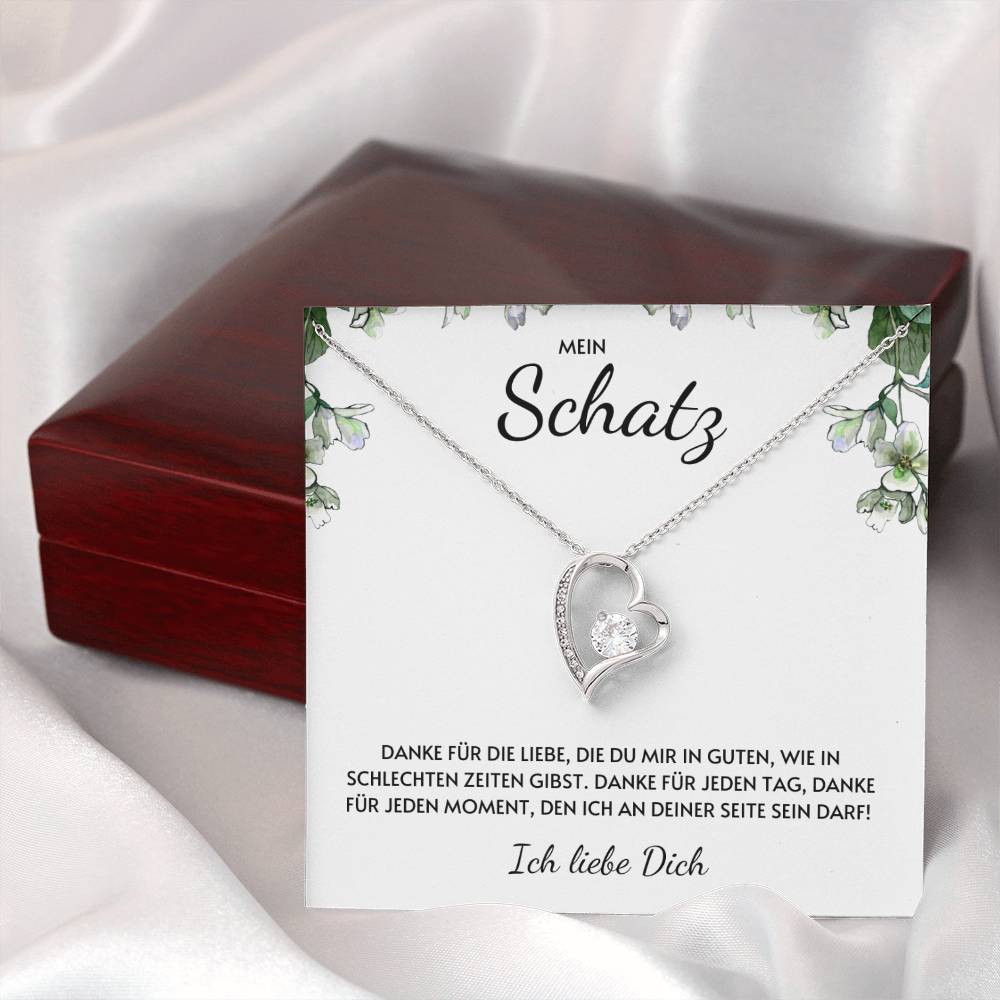 Herz Halskette - Danke Für Deine Liebe