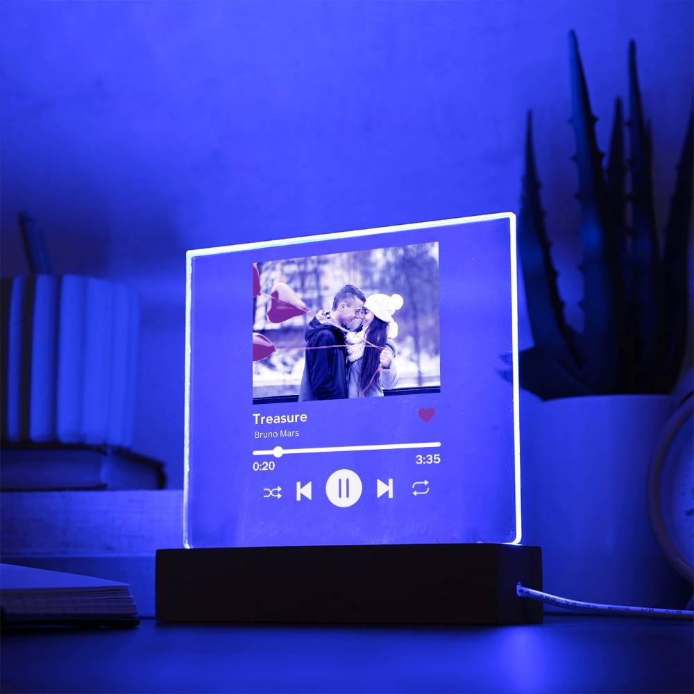 Acrylglas LED - Spotify