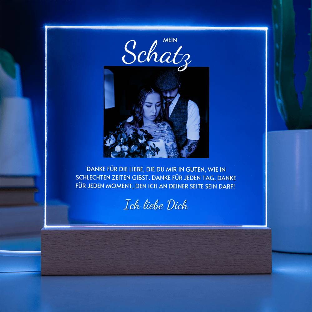 Acrylglas - Danke Für Deine Liebe