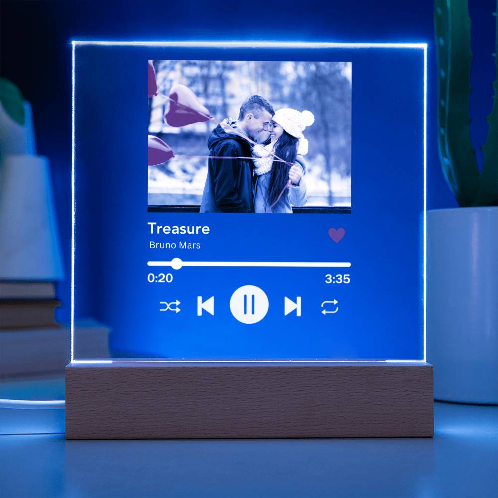 Acrylglas LED - Spotify