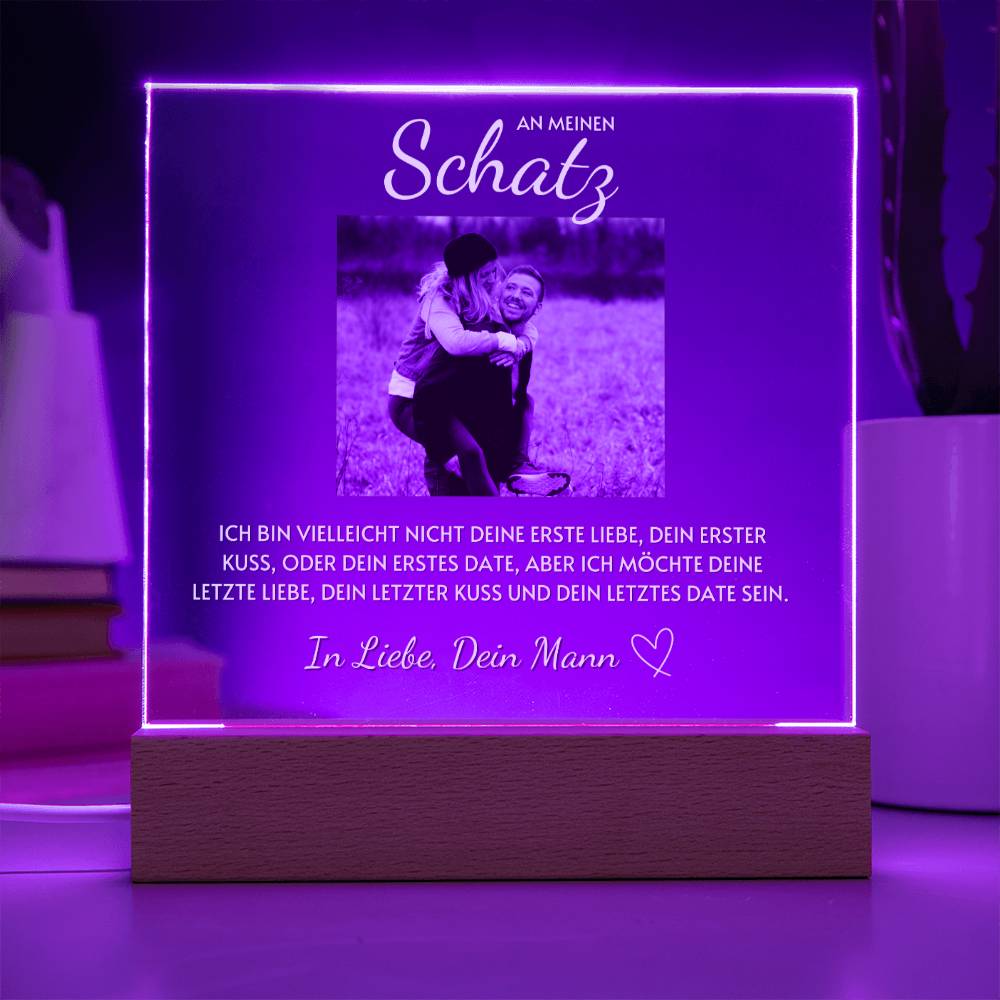 Acrylglas - Deine Erste Liebe