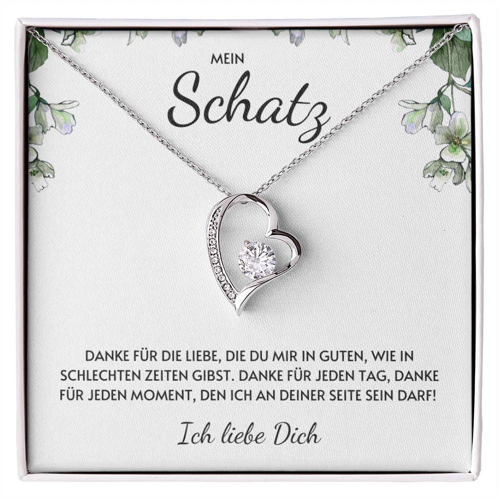 Herz Halskette - Danke Für Deine Liebe