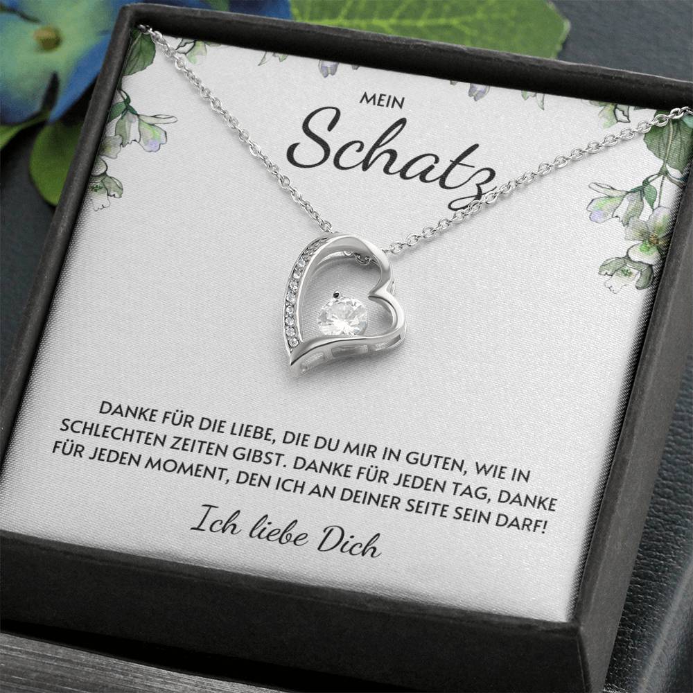 Herz Halskette - Danke Für Deine Liebe